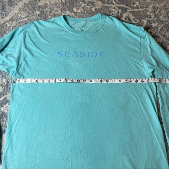 SEASIDE Blue Aqua Long Sleeve Tee - Picture 2 of 4
